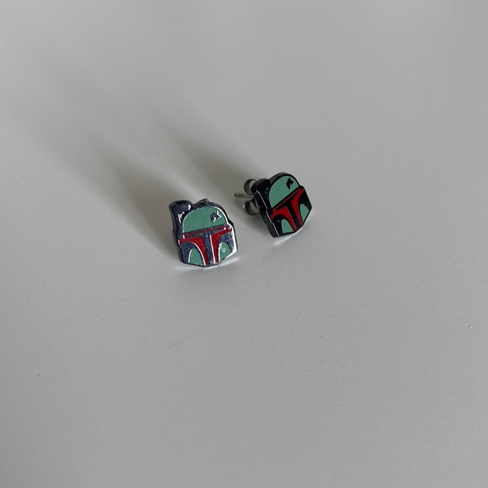 Boba Fett earrings. collectibles